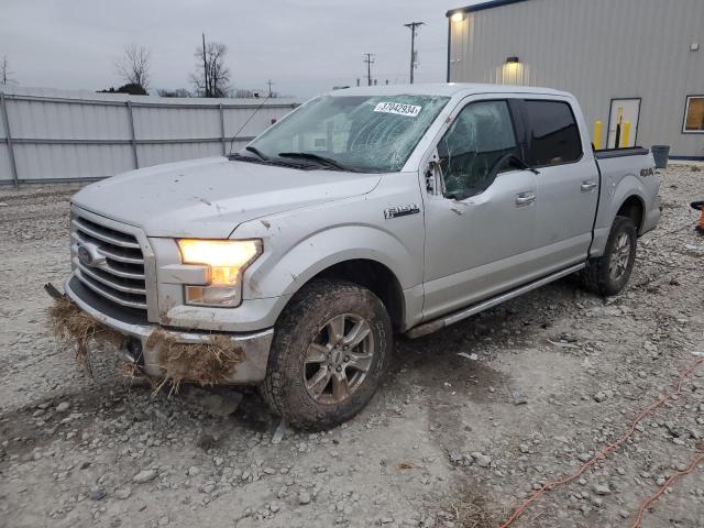 1FTEW1EF4FKE99230 - 2015 FORD F150 SUPERCREW SILVER photo 1