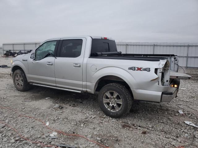 1FTEW1EF4FKE99230 - 2015 FORD F150 SUPERCREW SILVER photo 2