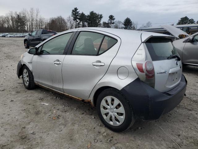 JTDKDTB39C1506642 - 2012 TOYOTA PRIUS C SILVER photo 2