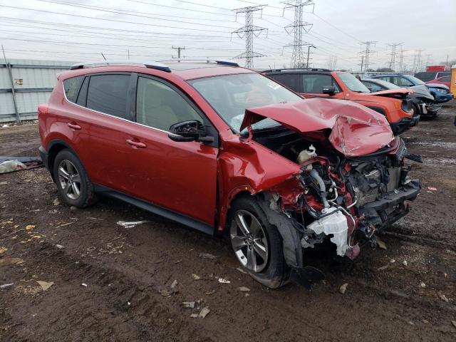 JTMRFREV6FD120269 - 2015 TOYOTA RAV4 XLE RED photo 4