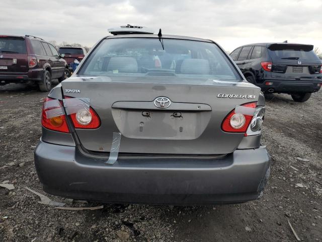 2T1BR32E84C229739 - 2004 TOYOTA COROLLA CE GRAY photo 6