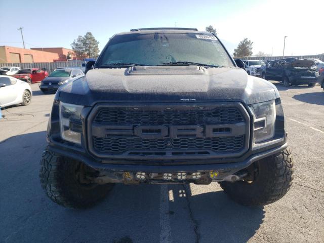 1FTFW1RG6JFB28238 - 2018 FORD F150 RAPTOR BLACK photo 5