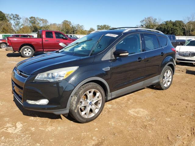 1FMCU0JX4EUB43798 - 2014 FORD ESCAPE TITANIUM BLACK photo 1