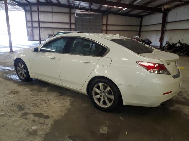 19UUA8F5XCA010227 - 2012 ACURA TL WHITE photo 2