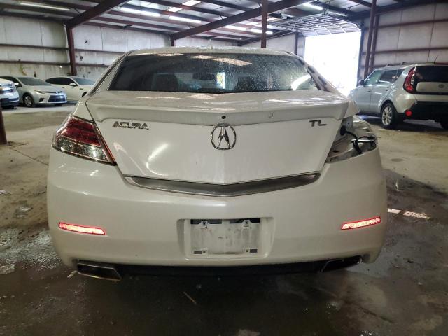 19UUA8F5XCA010227 - 2012 ACURA TL WHITE photo 6