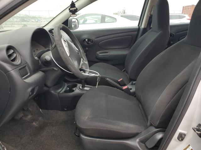 3N1CN7APXFL807689 - 2015 NISSAN VERSA S GRAY photo 7