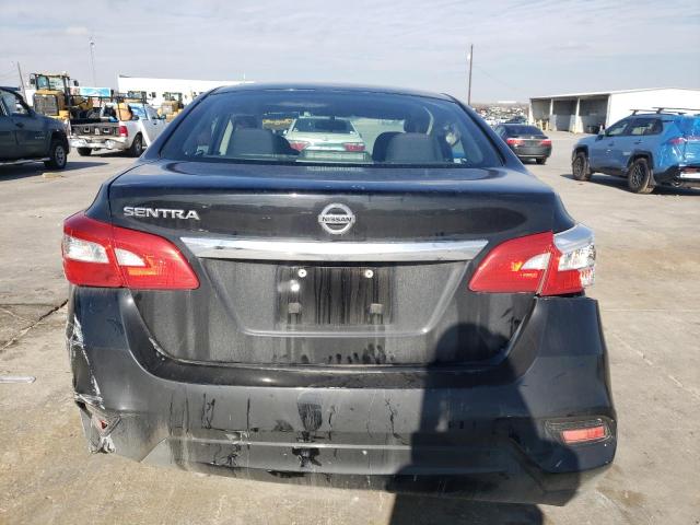 3N1AB7AP9HY352193 - 2017 NISSAN SENTRA S BLACK photo 6