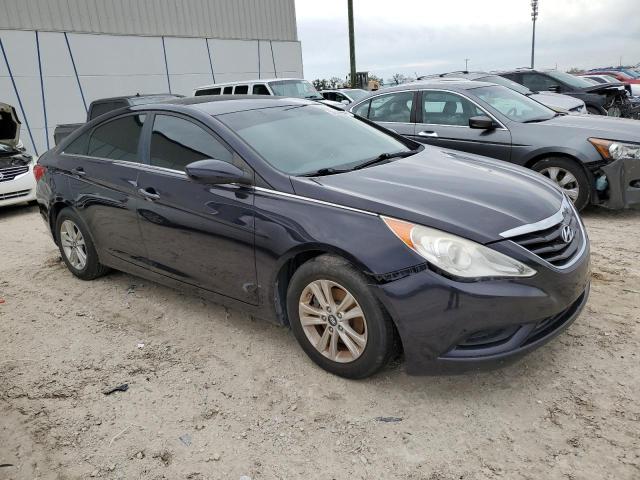 5NPEB4AC5BH034330 - 2011 HYUNDAI SONATA GLS BLUE photo 4