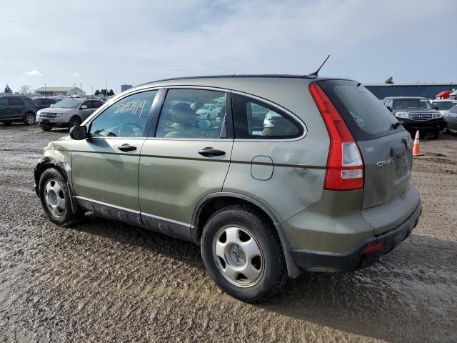 JHLRE483X7C110032 - 2007 HONDA CR-V LX GREEN photo 2