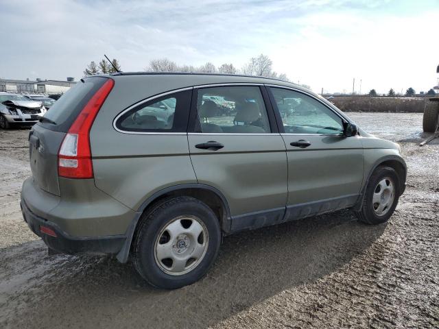 JHLRE483X7C110032 - 2007 HONDA CR-V LX GREEN photo 3