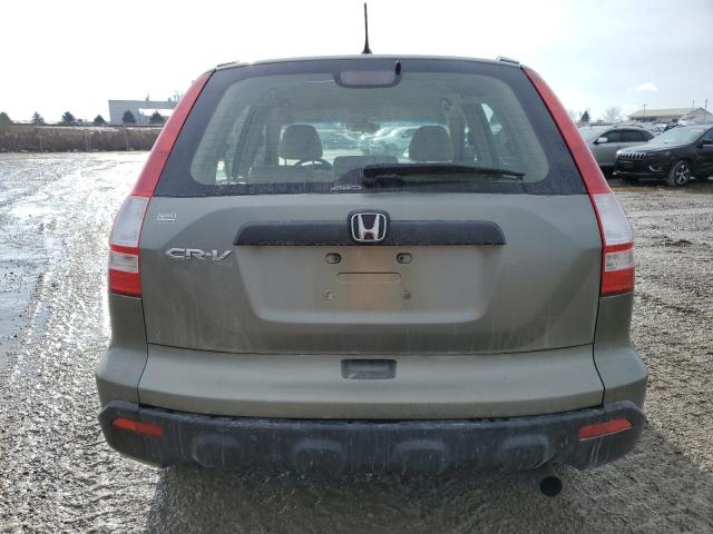 JHLRE483X7C110032 - 2007 HONDA CR-V LX GREEN photo 6