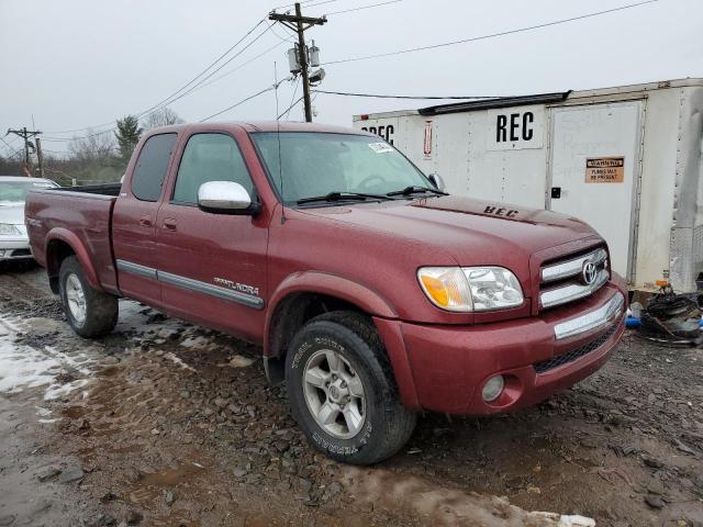 5TBBT44156S486619 - 2006 TOYOTA TUNDRA ACCESS CAB SR5 RED photo 4