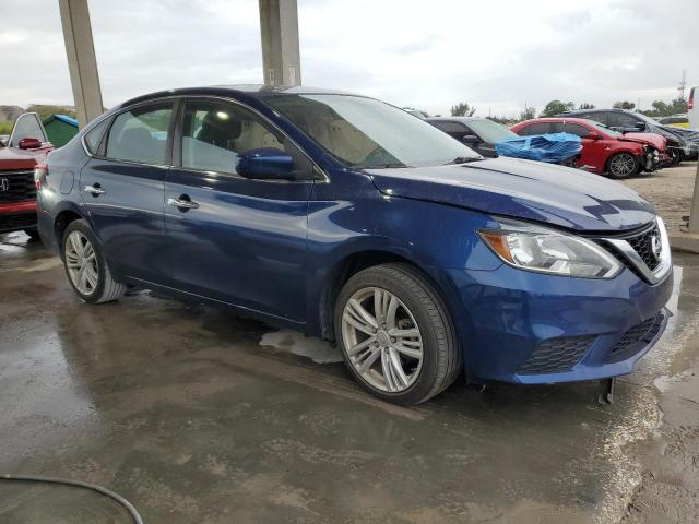 3N1AB7AP2KY371627 - 2019 NISSAN SENTRA S BLUE photo 4