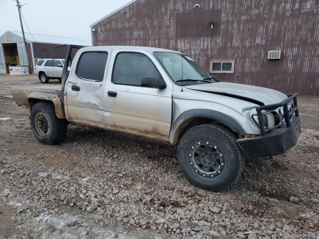 5TEHN72N52Z885143 - 2002 TOYOTA TACOMA DOUBLE CAB SILVER photo 4