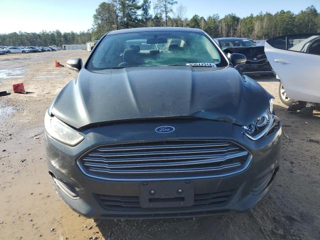 1FA6P0H74F5123258 - 2015 FORD FUSION SE GREEN photo 5