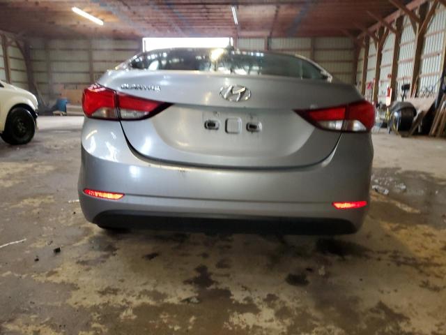 5NPDH4AE9FH626055 - 2015 HYUNDAI ELANTRA SE GRAY photo 6