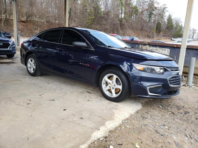 1G1ZB5ST9HF182787 - 2017 CHEVROLET MALIBU LS BLUE photo 4