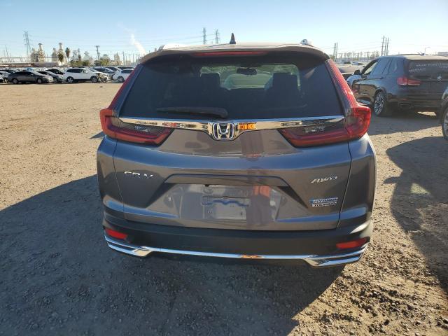 7FART6H98ME021775 - 2021 HONDA CR-V TOURING GRAY photo 6