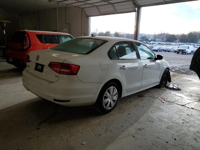 3VWD17AJXFM314112 - 2015 VOLKSWAGEN JETTA SE WHITE photo 3