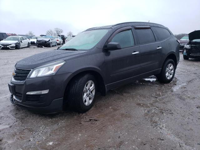 1GNKRFED3GJ227479 - 2016 CHEVROLET TRAVERSE LS GRAY photo 1