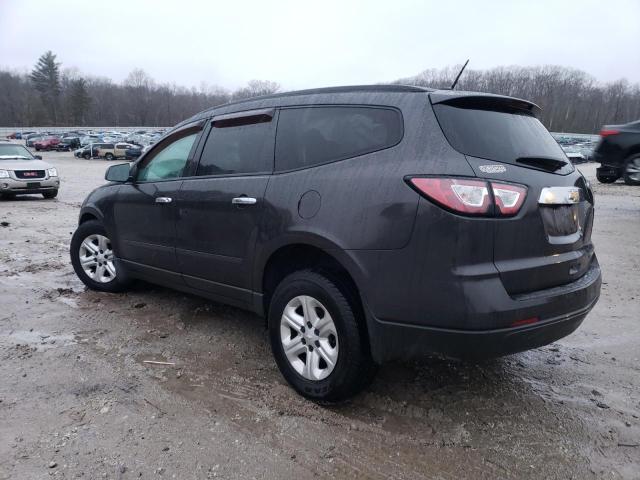 1GNKRFED3GJ227479 - 2016 CHEVROLET TRAVERSE LS GRAY photo 2