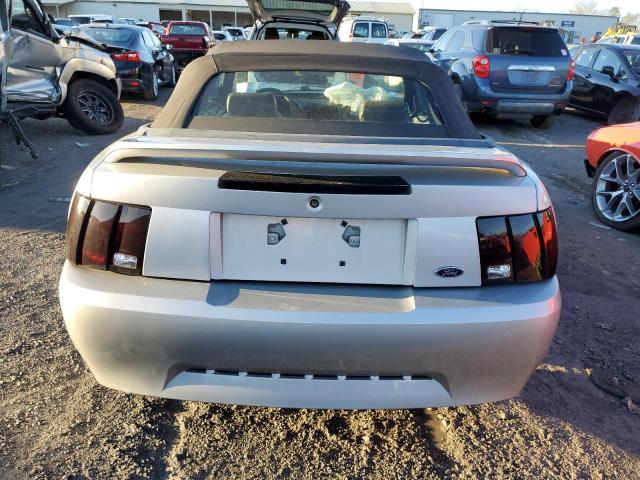 1FAFP4441YF252381 - 2000 FORD MUSTANG SILVER photo 6