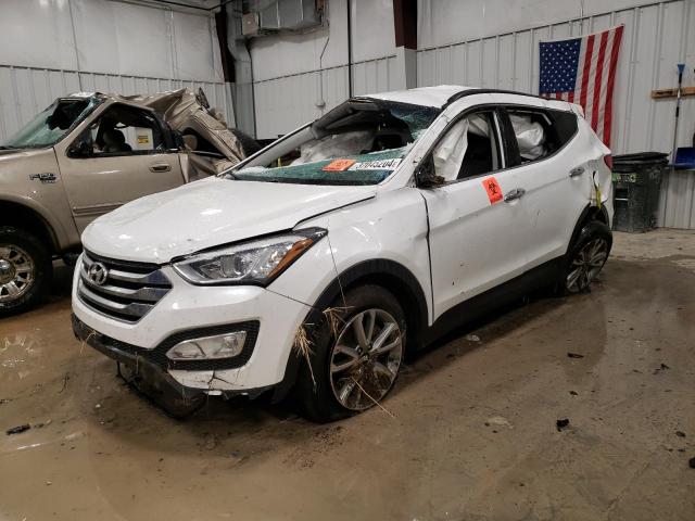 5XYZUDLA3FG300092 - 2015 HYUNDAI SANTA FE S WHITE photo 1