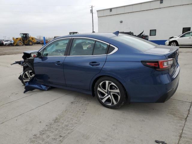 4S3BWAN66L3013316 - 2020 SUBARU LEGACY LIMITED BLUE photo 2