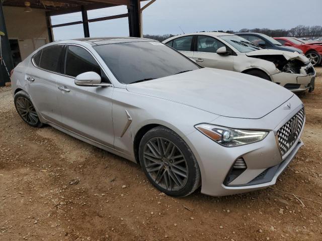 KMTG34LA7KU026609 - 2019 GENESIS G70 ELITE SILVER photo 4