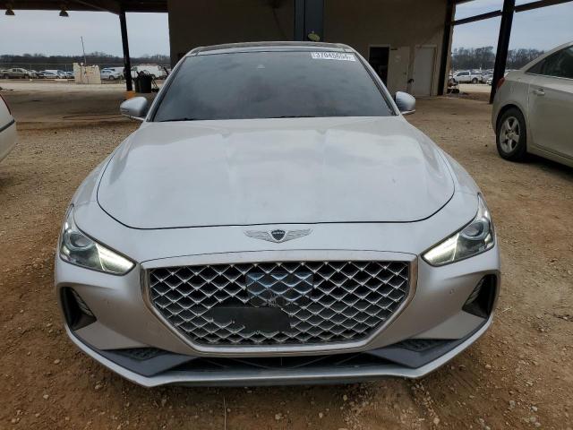 KMTG34LA7KU026609 - 2019 GENESIS G70 ELITE SILVER photo 5