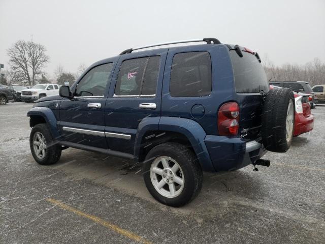 1J4GL58K15W660877 - 2005 JEEP LIBERTY LIMITED BLUE photo 2