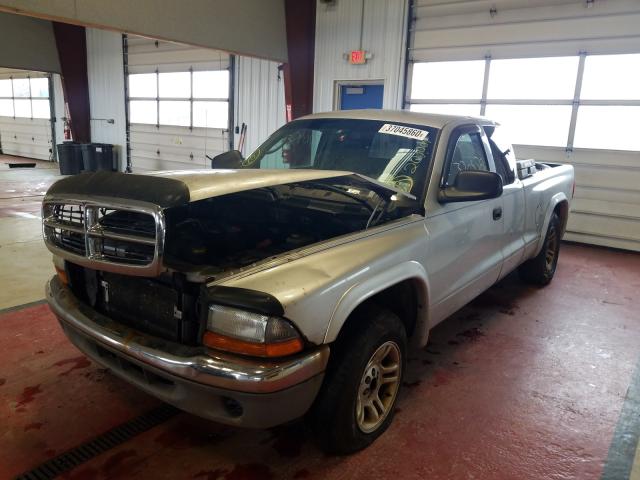 1D7HL42XX3S312188 - 2003 DODGE DAKOTA SLT  photo 2