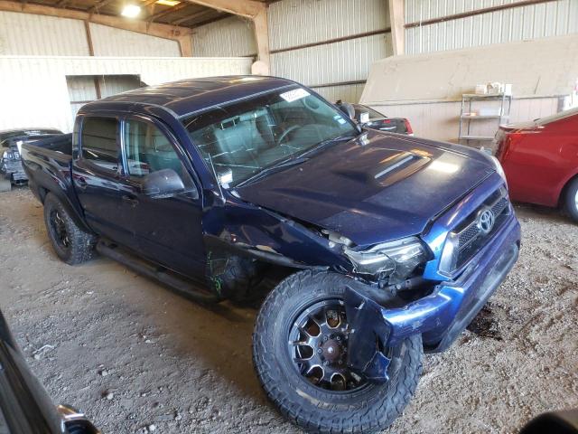 5TFJU4GN3EX054697 - 2014 TOYOTA TACOMA DOUBLE CAB PRERUNNER BLUE photo 4