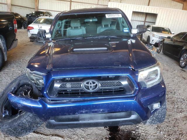 5TFJU4GN3EX054697 - 2014 TOYOTA TACOMA DOUBLE CAB PRERUNNER BLUE photo 5