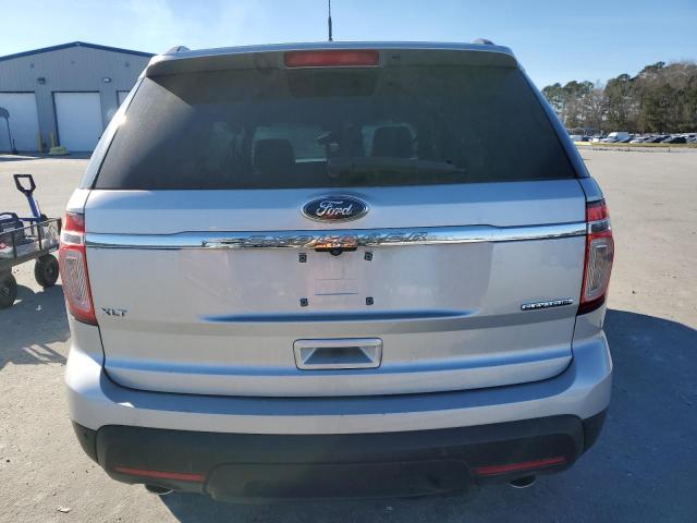 1FM5K7D87FGB56198 - 2015 FORD EXPLORER XLT SILVER photo 6