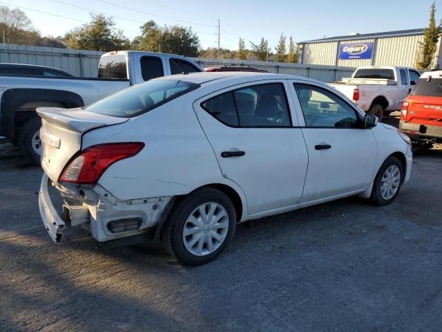 3N1CN7AP4KL805396 - 2019 NISSAN VERSA S WHITE photo 3