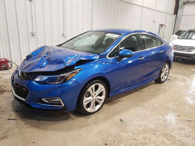 1G1BF5SM0H7138525 - 2017 CHEVROLET CRUZE PREMIER BLUE photo 1