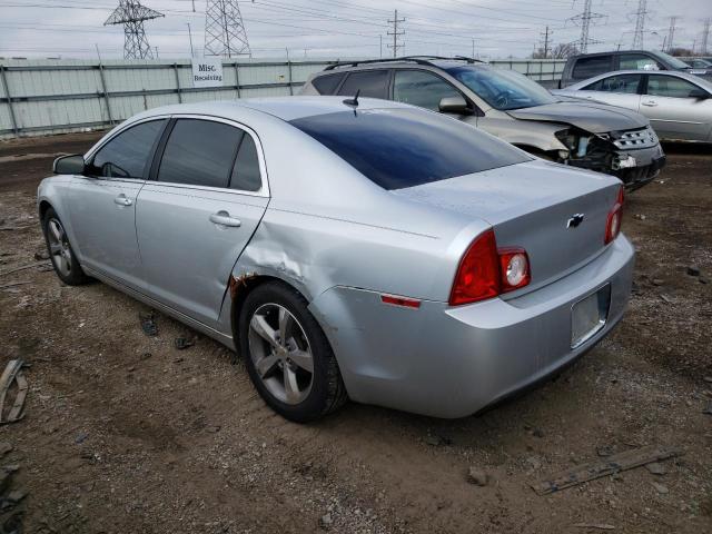 1G1ZC5E14BF151669 - 2011 CHEVROLET MALIBU 1LT SILVER photo 2