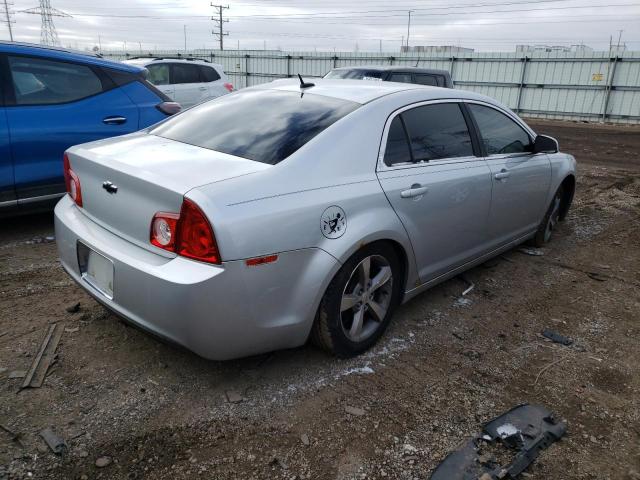 1G1ZC5E14BF151669 - 2011 CHEVROLET MALIBU 1LT SILVER photo 3