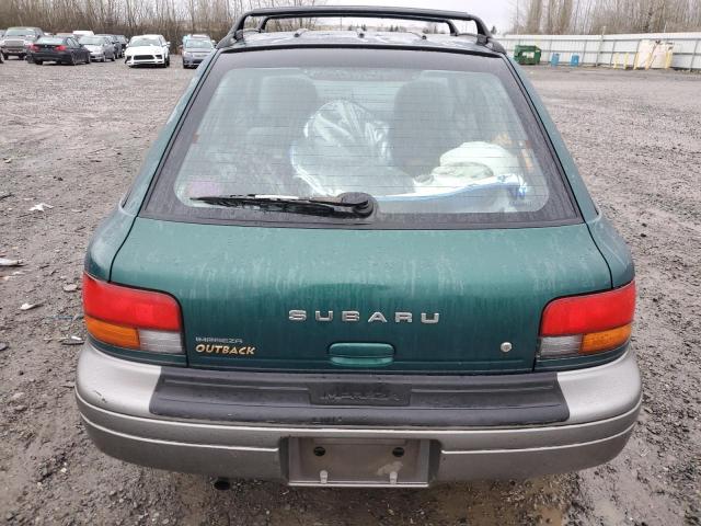 JF1GF4855WH806839 - 1998 SUBARU IMPREZA OUTBACK TEAL photo 6