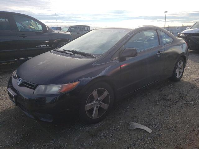 2HGFG12978H551929 - 2008 HONDA CIVIC EXL შავი ფოტო 1