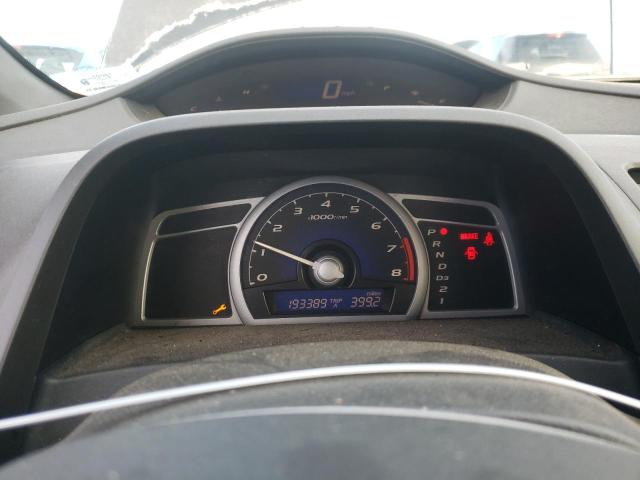 2HGFG12978H551929 - 2008 HONDA CIVIC EXL შავი ფოტო 9