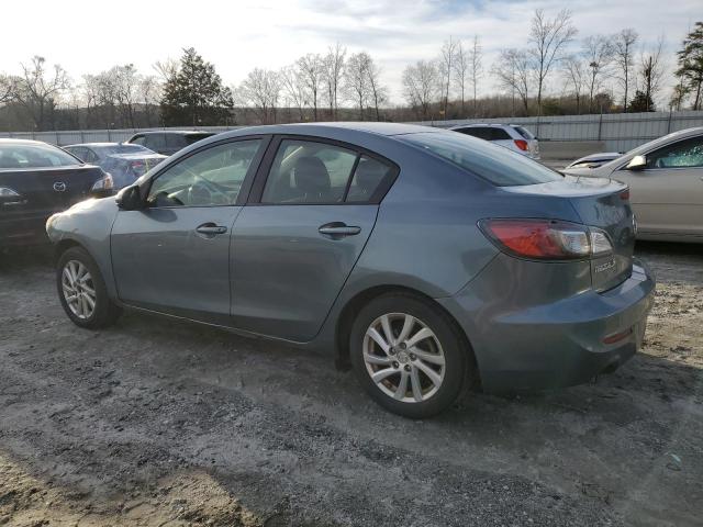 JM1BL1V79C1665540 - 2012 MAZDA 3 I GRAY photo 2