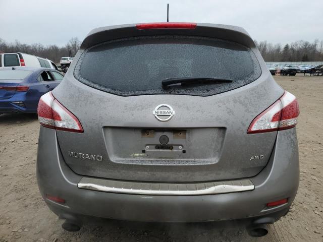 JN8AZ1MW8BW177477 - 2011 NISSAN MURANO S BLACK photo 6