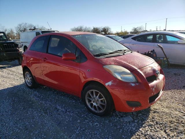 JTDJT4K33A5293911 - 2010 TOYOTA YARIS RED photo 4