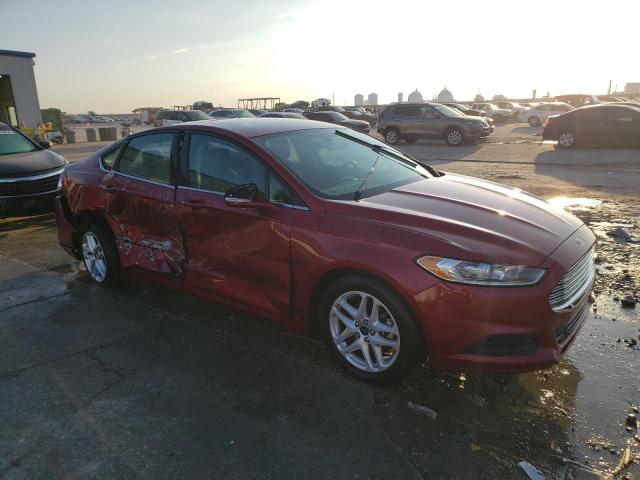 1FA6P0H70F5107669 - 2015 FORD FUSION SE RED photo 4