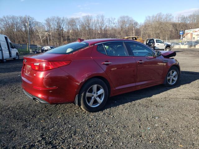 5XXGM4A72FG364482 - 2015 KIA OPTIMA LX RED photo 3