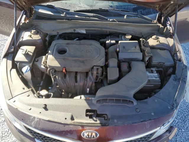 5XXGT4L3XJG185001 - 2018 KIA OPTIMA LX MAROON photo 11