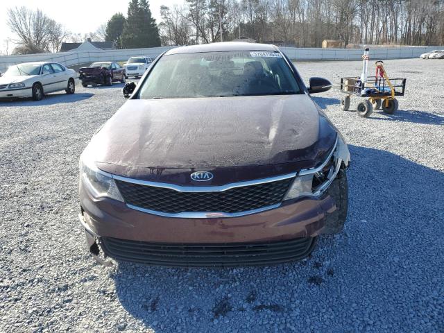 5XXGT4L3XJG185001 - 2018 KIA OPTIMA LX MAROON photo 5