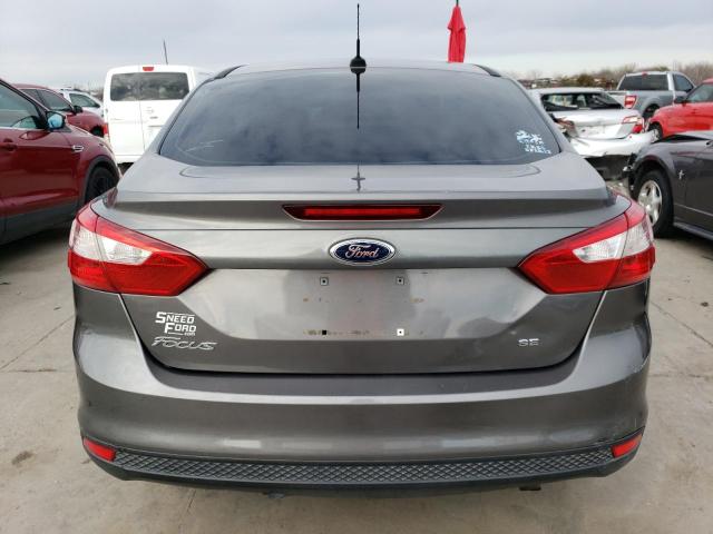 1FAHP3F22CL452145 - 2012 FORD FOCUS SE GRAY photo 6